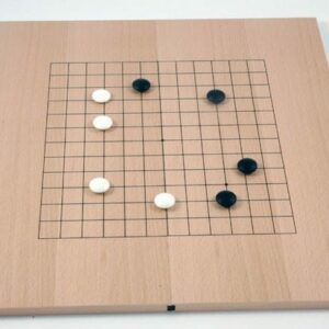 Goban 19x19, verso 13x13 pliant avec Charnière magnétique