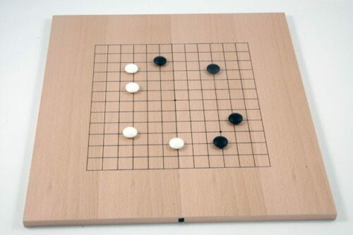 Goban 19x19, verso 13x13 pliant avec Charnière magnétique