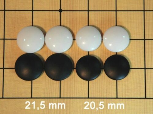 Pierres en pâte de verre 20.5 x 0.8 mm