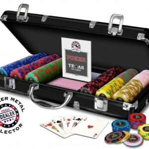 Mallette de poker 300 jetons Royal