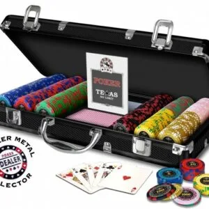 Mallette de poker 300 jetons Royal