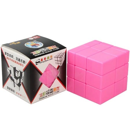 Cube Mirror Rose 5.7 cm