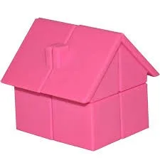 YJ House Cube Rose 2x2x2