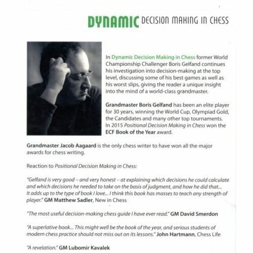 Gelfand - Dynamic Decision Making in Chess (hardcover)