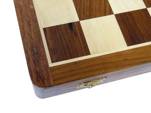 Coffret d'échecs magnétique en acacia -  modèle Intermédiaire