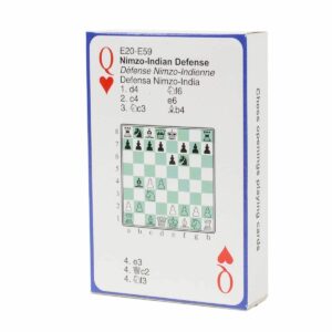 Jeu de 52  Cartes avec ouvertures aux échecs