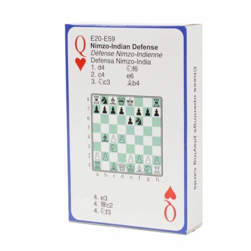 Jeu de 52  Cartes avec ouvertures aux échecs