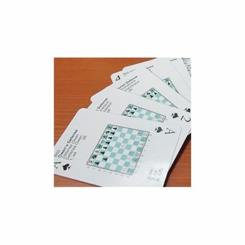 Jeu de 52  Cartes avec ouvertures aux échecs