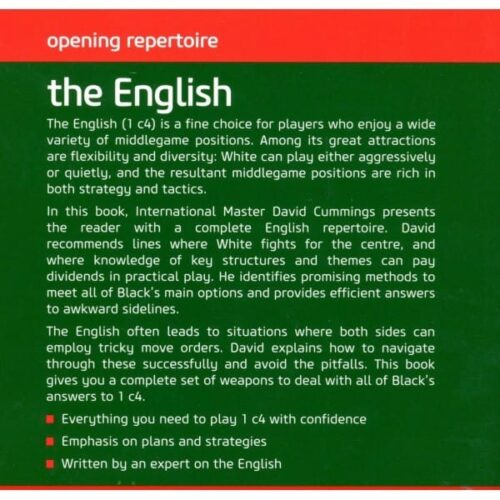 Cummings - Opening repertoire : the English
