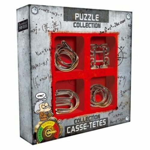 Coffret de 4 casse-tête metal Extreme
