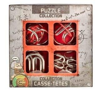 Coffret de 4 casse-tête metal Extreme