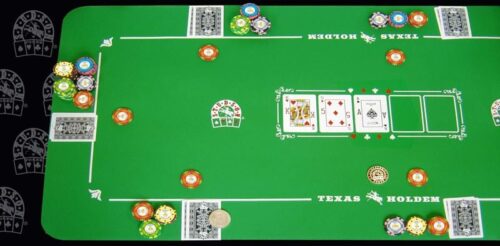 Tapis de Poker  Texas Hold'em Qualité ++