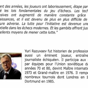 RAZUVAEV Gambits : les idées modernes