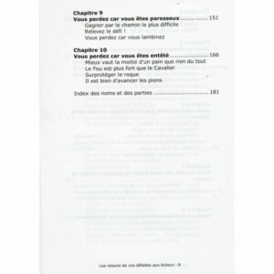 Reinfeld - Les raisons de vos défaites aux échecs