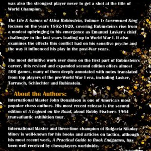 Donaldson, Minev - The Life and Games of Akiva Rubinstein vol.1: Uncrowned King