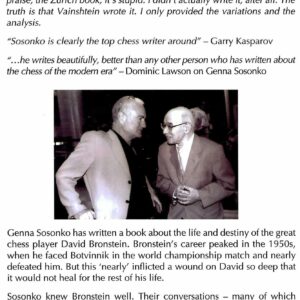 Sosonko - The Rise and Fall of david Bronstein