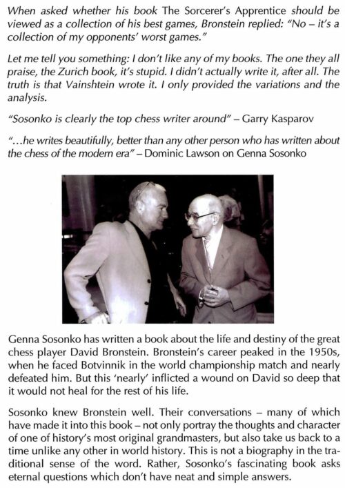 Sosonko - The Rise and Fall of david Bronstein