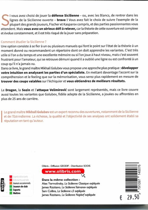 Golubev - Comprendre la sicilienne