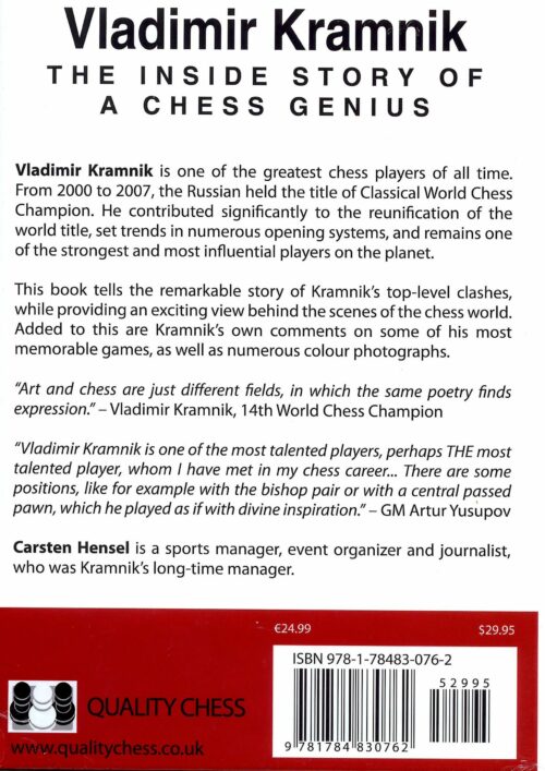 Hensel - Vladimir Kramnik The inside story of a chess genius