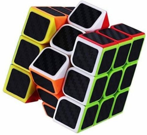 Cube Lefun Huansu 3x3x3 frosted with black carbon fibre