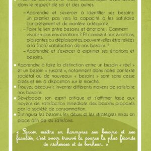 L'expression des besoins