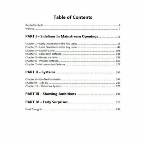 Ipatov - Unconventional Approaches to Modern Chess Vol 1: Rare Ideas for Black