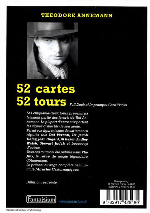 Annemann - 52 Cartes 52 Tours