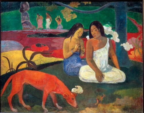 Puzzle 1000 pièces : "Arearea" de Paul Gauguin