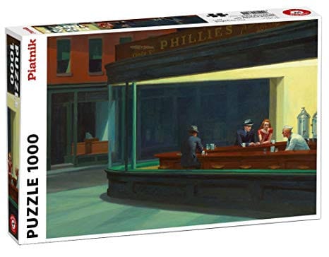 Puzzle 1000 Pièces : Nighthawks, Edward Hopper