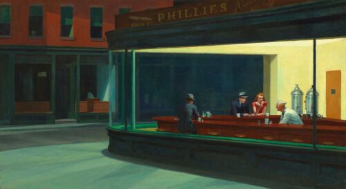 Puzzle 1000 Pièces : Nighthawks, Edward Hopper