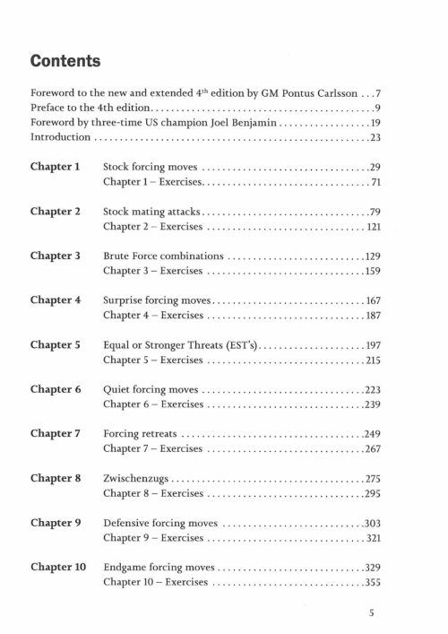 Hertan -  Forcing Chess Moves new and Extended 4th Edition