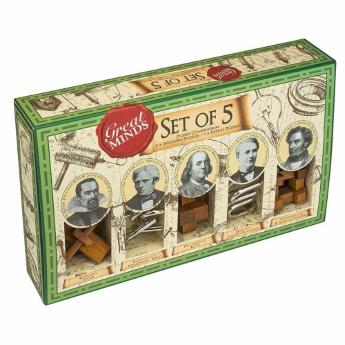 Coffret de 5 casse-tête