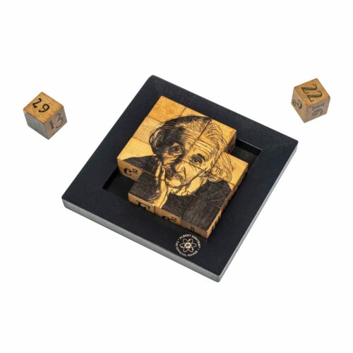 Albert Einstein Six cubes