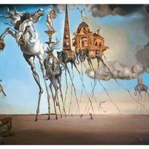 Puzzle 1000 pièces La Tentation de Saint Antoine (Dali)