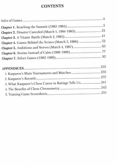 Nikitin - Coaching Kasparov volume 2: The Assassin (1982-1900)