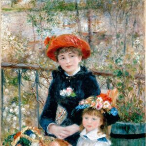 Puzzle 1000 pièces: Les 2 sœurs  sur la terrasse- Auguste Renoir