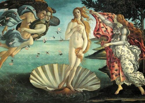 Puzzle 1000 pièces - Botticelli: La Naissance de Vénus