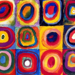 Puzzle 1000 pièces: Kandinsky: Colour study of Squares