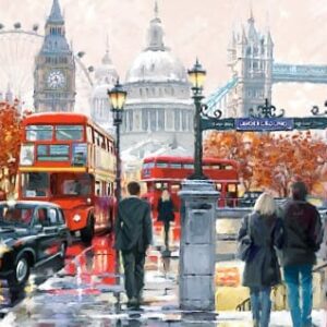 Puzzle 1000 pièces London Collage