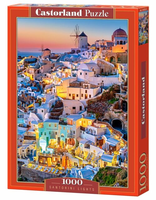 Puzzle 1000 pièces Santorini Lights