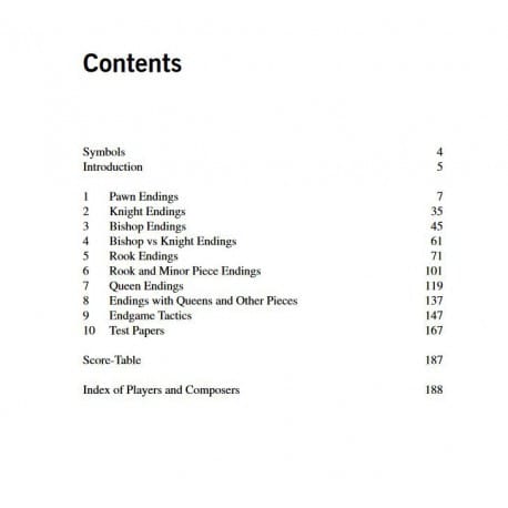 Nunn - The Chess Endgame Exercice Book