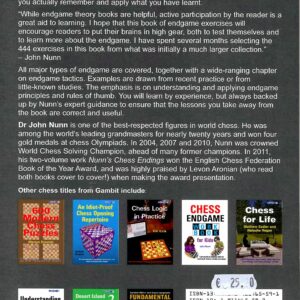 Nunn - The Chess Endgame Exercice Book