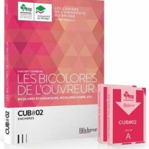 Combeau - Les Bicolores de l'Ouvreur  Pack Cahier n°2 Avec les 2 jeux fléchés -