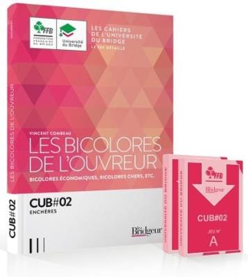 Combeau - Les Bicolores de l'Ouvreur  Pack Cahier n°2 Avec les 2 jeux fléchés -