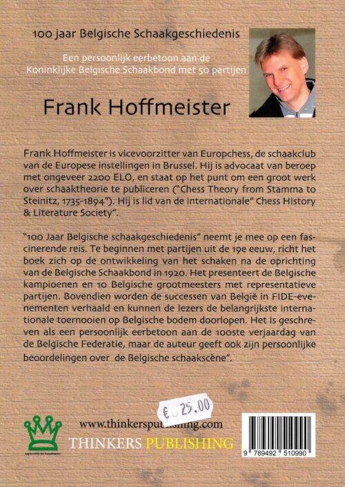 Hoffmeister - 100 jaar Belgische Schaakgeschiedenis