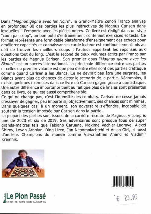 Franco - Magnus gagne avec les noirs
