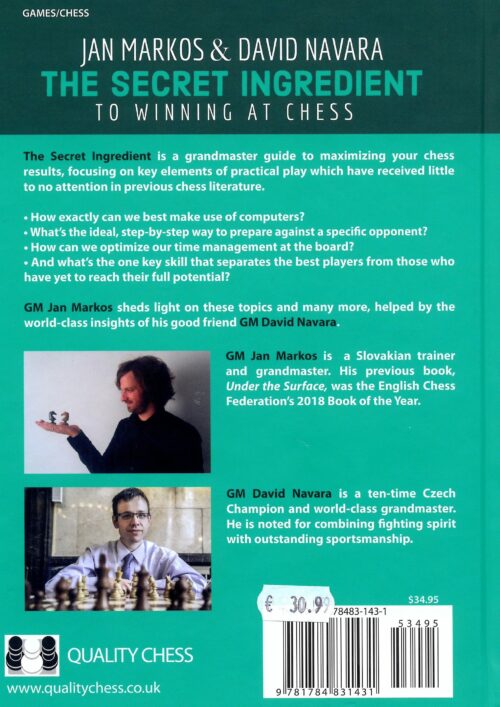 Markos, Navara - The Secret Ingredient to Winning Chess