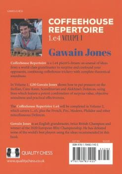Jones - Coffeehouse Repertoire  1.e4  Volume 1