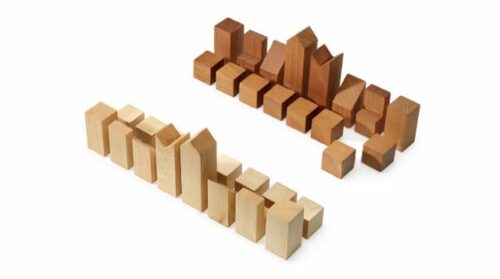 Pièces d'échecs Mid Century