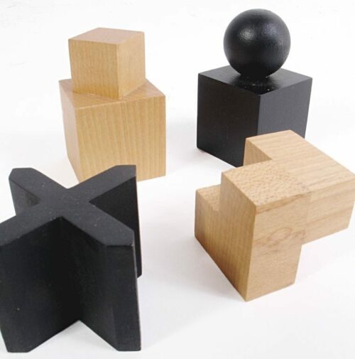 Pièces d'échecs Bauhaus Design